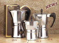 STOVE-TOP ESPRESSO MAKERS