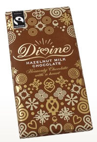 DEVINE MILK CHOCOLATE WITH HAZELNUTS BAR